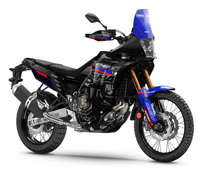 Yamaha Tenere 700 Full Graphics Kit | Black Flag