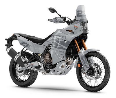 Yamaha Tenere 700 Full Graphics Kit | Speed Blocks grey
