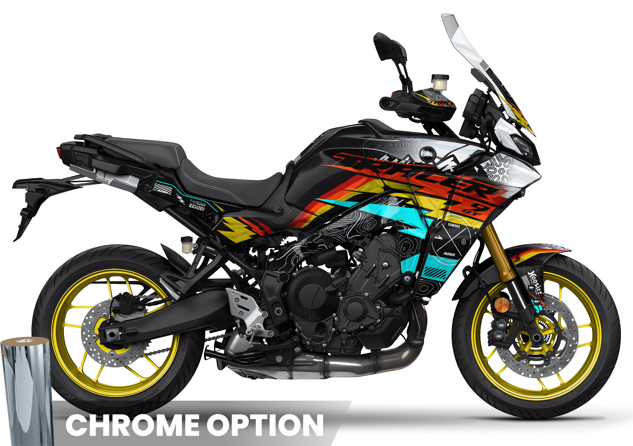 Yamaha Tracer Full Graphics Kit | Yanov