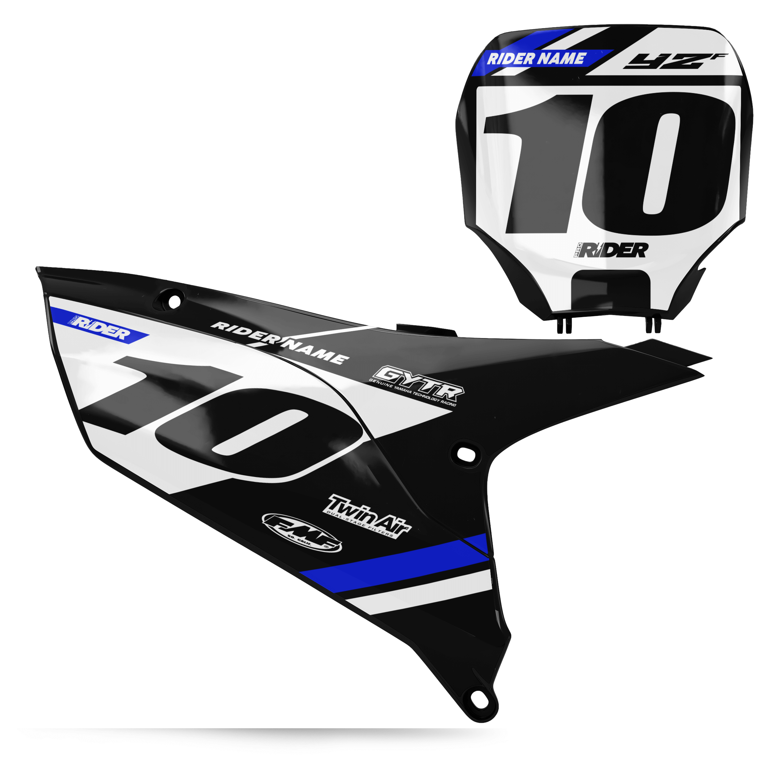 YAMAHA Custom Number Plates | SOLID