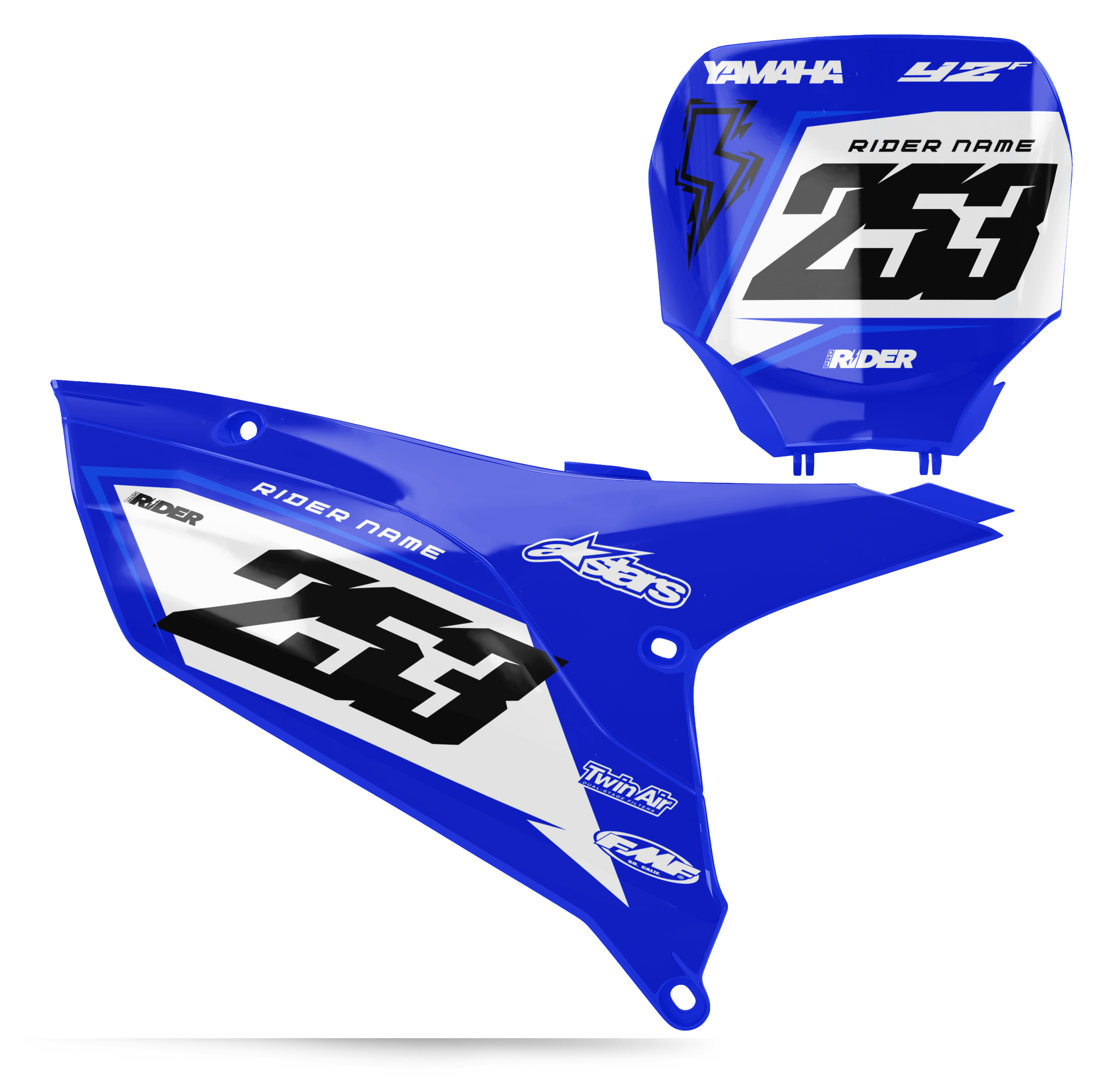 YAMAHA Custom Number Plates | VIGOR