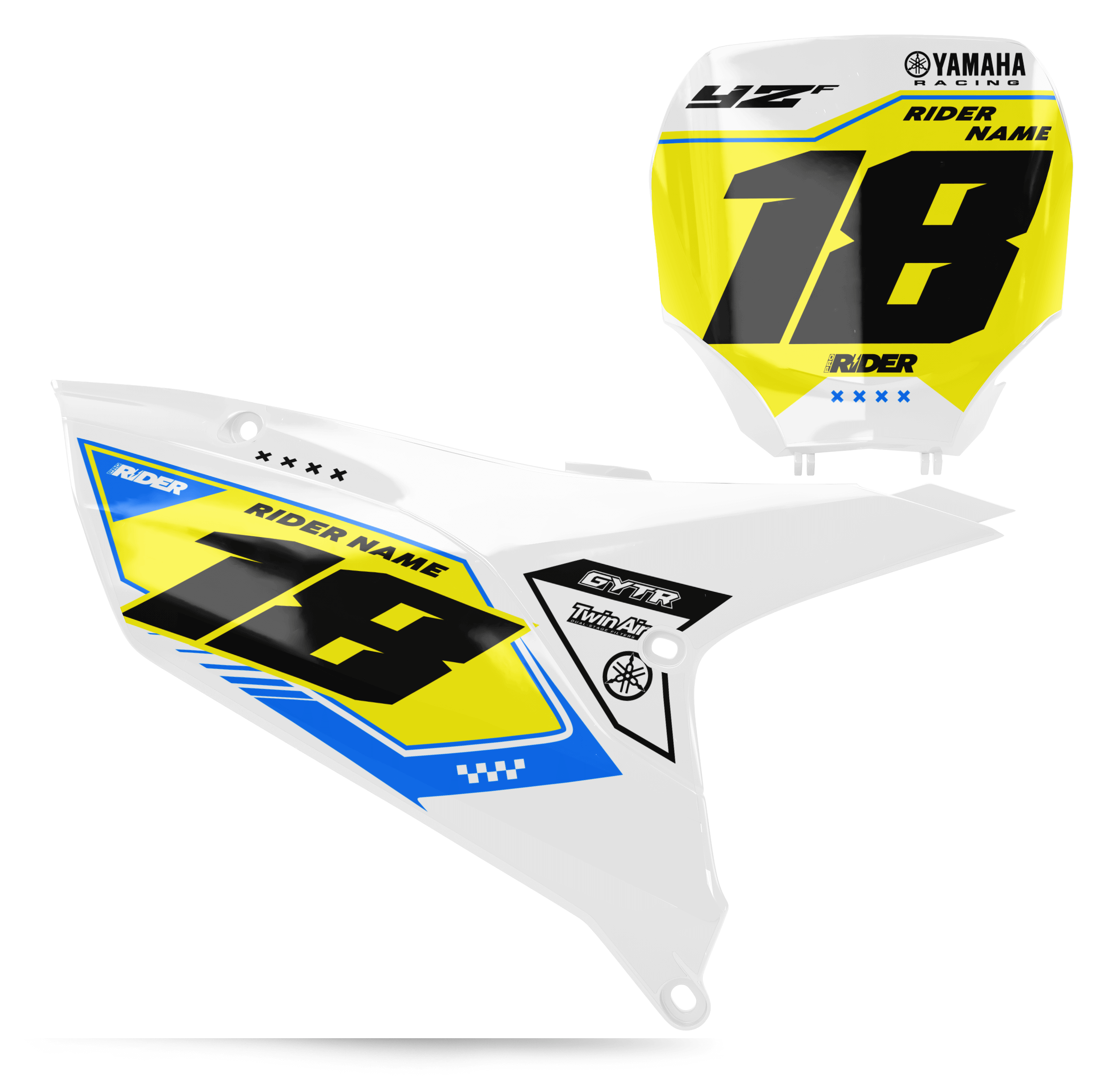 YAMAHA Custom Number Plates | PRIME