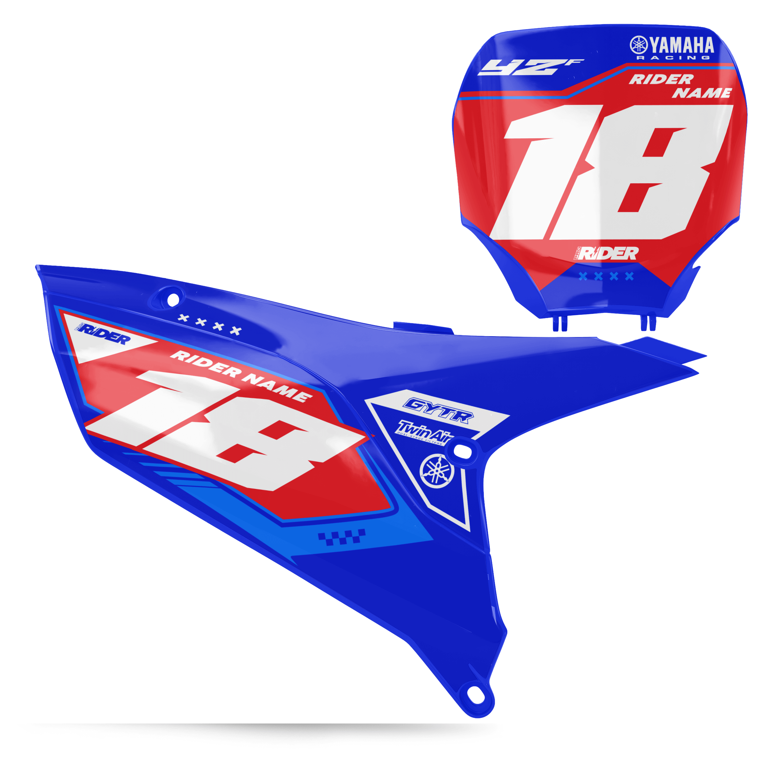 YAMAHA Custom Number Plates | BOLDNESS