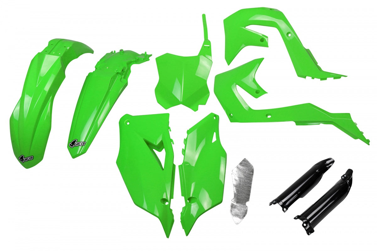 Kawasaki KX 250 450 F/X/XC Full Plastic Kit (2019-2024) | OEM Color 20-23