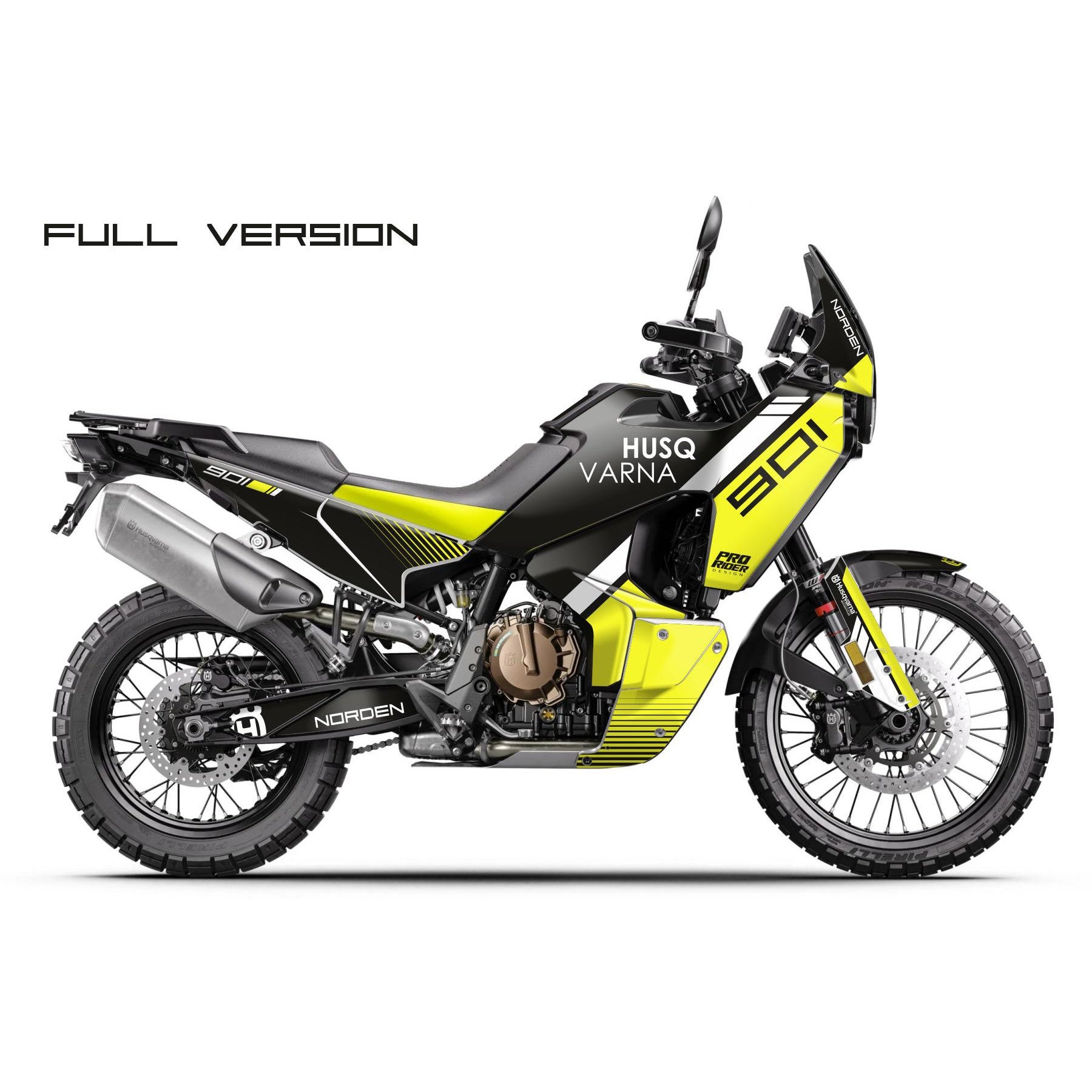 Husqvarna Norden 901 Full Graphics | Upline black