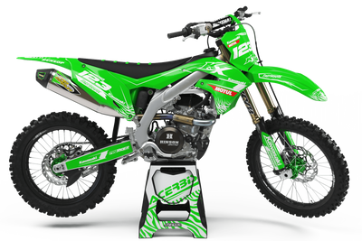 KAWASAKI Graphics Kit MOTUL green