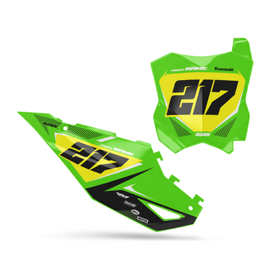 KAWASAKI Custom Number Plates | Green Factory