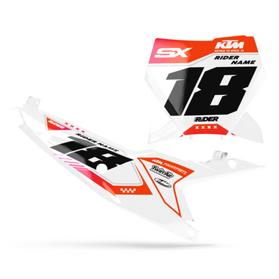 KTM Custom Number Plates | FORCE