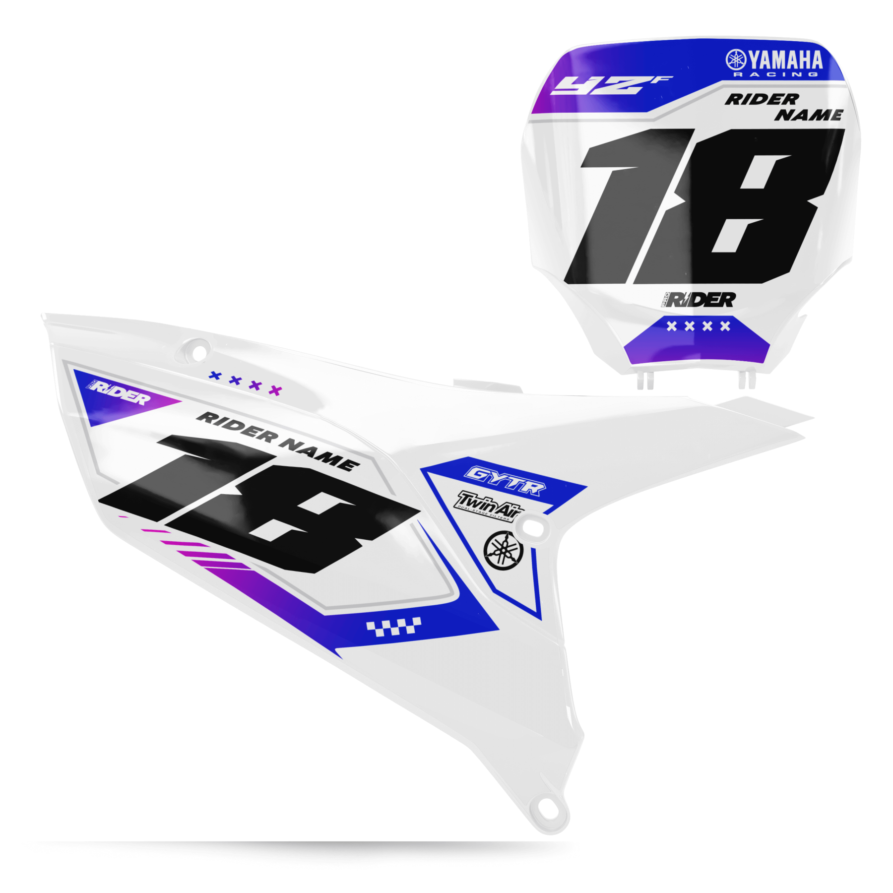 YAMAHA Custom Number Plates | INTENSITY