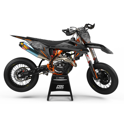 KTM SUPERMOTO Full Graphics Kit | Matte Finish
