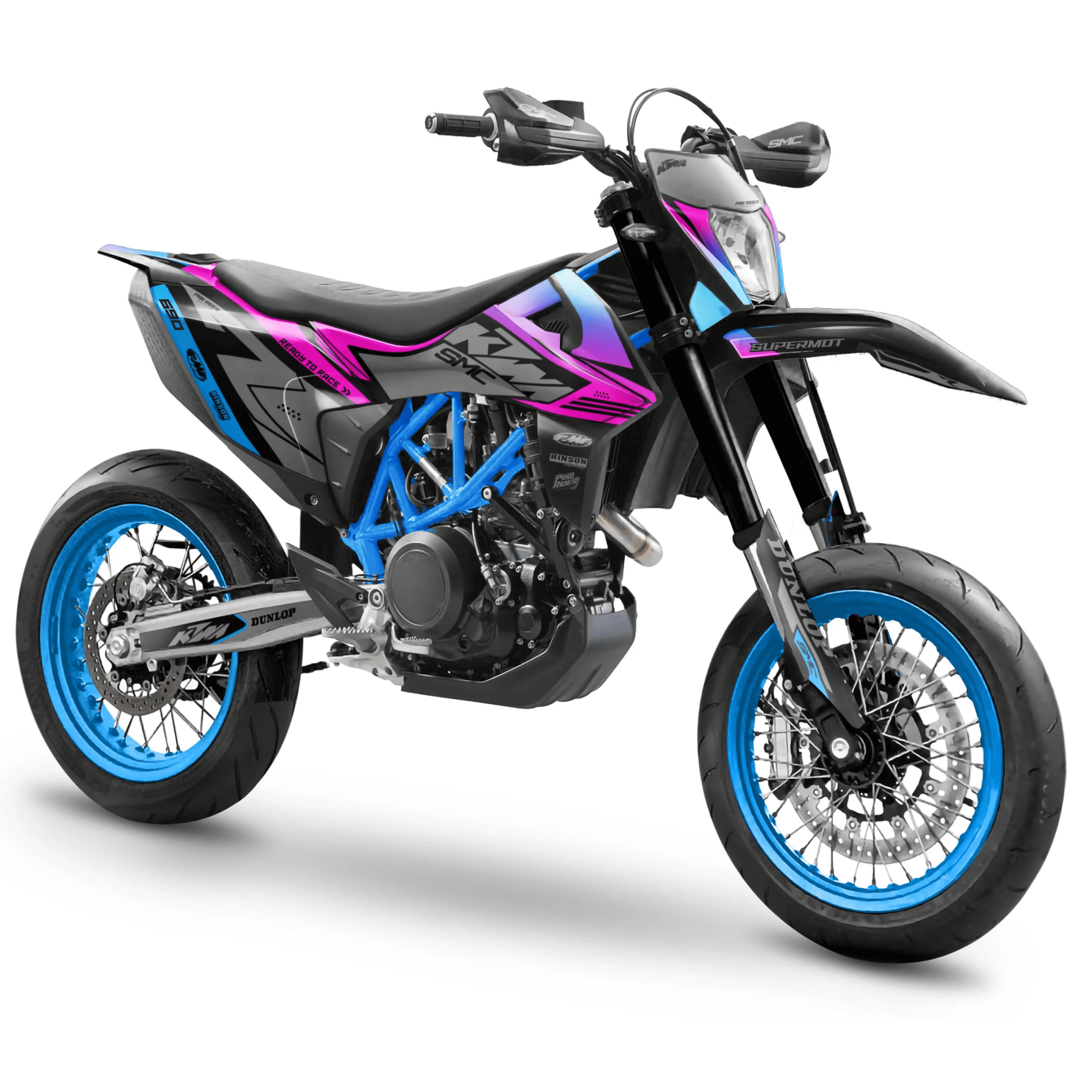 KTM SUPERMOTO Full Graphics Kit | Ready To Race