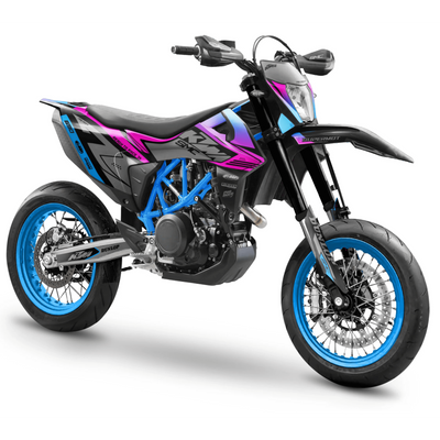 KTM SUPERMOTO Full Graphics Kit | Ready To Race