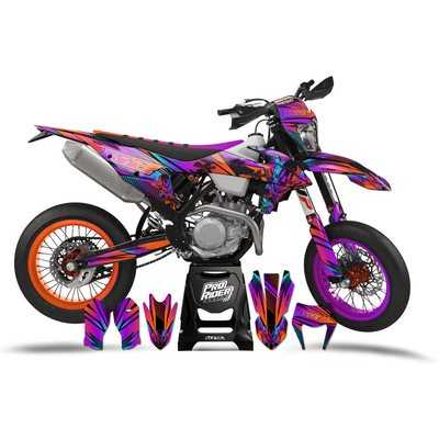 KTM SUPERMOTO Full Graphics Kit | Skull Trees