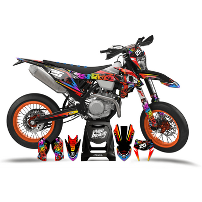 KTM SUPERMOTO Full Graphics Kit | Supermoto Street