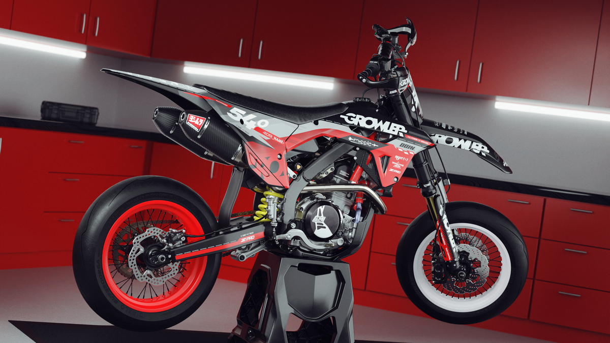Dirt Bike Graphics Kits Honda : impeccable look to your motocross – Pro ...